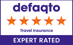 Defaqto 5 Star Travel Insurance Expert Rated